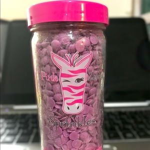 Pink Zebra Sprinkles - Blackberry Buttercream